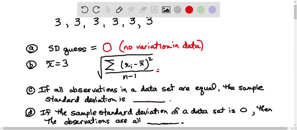 How To Find The Standard Deviation Of A Data Set In Excel