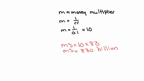 2-assume-the-following-i-the-public-holds-no-currency-ii-the-ratio-of-reserves-to-deposits-is-01-iii-the-demand-for-money-is-given-by-md-y82-32i-initially-the-monetary-base-is-83-billion-and-41513
