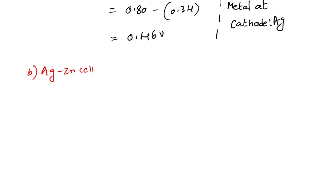 SOLVED: Write Balanced Half-reactions For The Following Redox Reaction ...