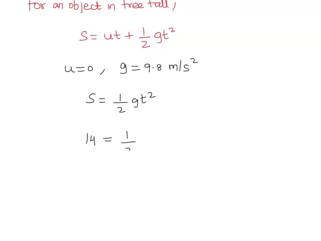 SOLVED A girl throws a rock horizontally from a bridge with an initial