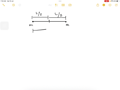 a-uniform-thin-rod-of-mass-m-337-kg-pivots-about-an-axis-through-its-center-and-perpendicular-to-its-length-two-small-bodies-each-of-mass-mn-0235-kg-attached-t0-the-ends-of-the-rod-what-must-76863