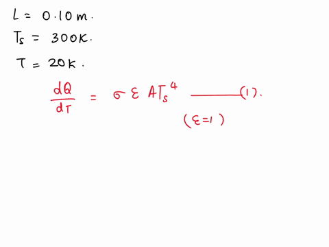 421-a-solid-cylindrical-copper-rod-010-m-long-has-one-end-maintained-at-a-constant-temperature-of-20-k_-the-other-end-is-blackened-and-exposed-to-thermal-radiation-from-a-body-at-300-k-with-57223