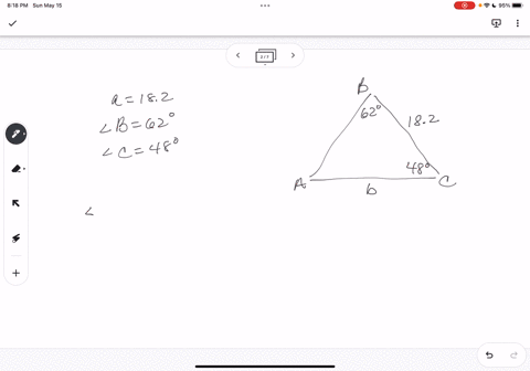 in-triangle-abc-a-182-b-62-and-c-48-find-b-29433