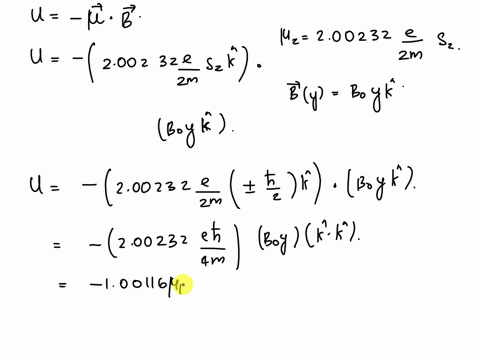 part-a-consider-a-beam-of-hydrogen-atoms-passing-with-speed-u-through-the-strong-nonuniform-field-bboykfigure-1the-length-of-the-magnet-creating-this-field-is-two-images-are-observed-in-the-84607