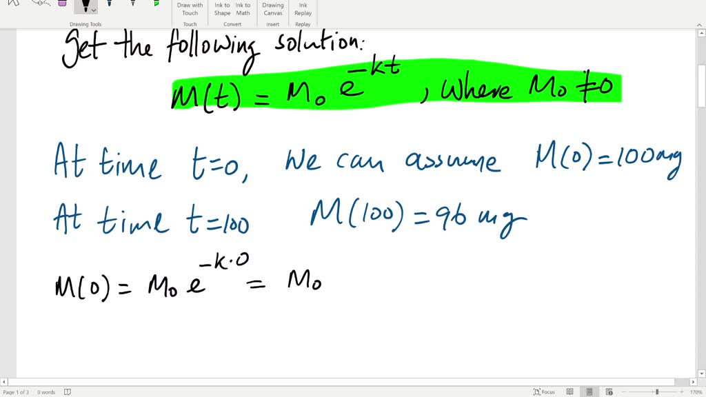 solved-radium-decomposes-at-a-rate-proportional-to-the-amount-at-any