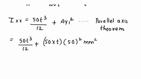 a-bracket-is-welded-to-the-vertical-column-by-means-of-two-fillet-welds-as-shown-in-figure-determine-the-size-of-the-welds-if-the-permissible-shear-stress-in-the-weld-is-limited-by-70-nmm2-_-69409