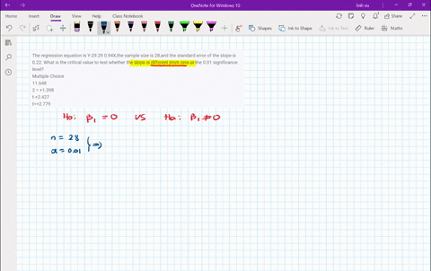 the-regression-equation-is-y-2929-094xthe-sample-size-is-28and-the-standard-error-of-the-slope-is-022-what-is-the-critical-value-to-test-whether-the-slope-is-different-from-zero-at-the-001-s-68645