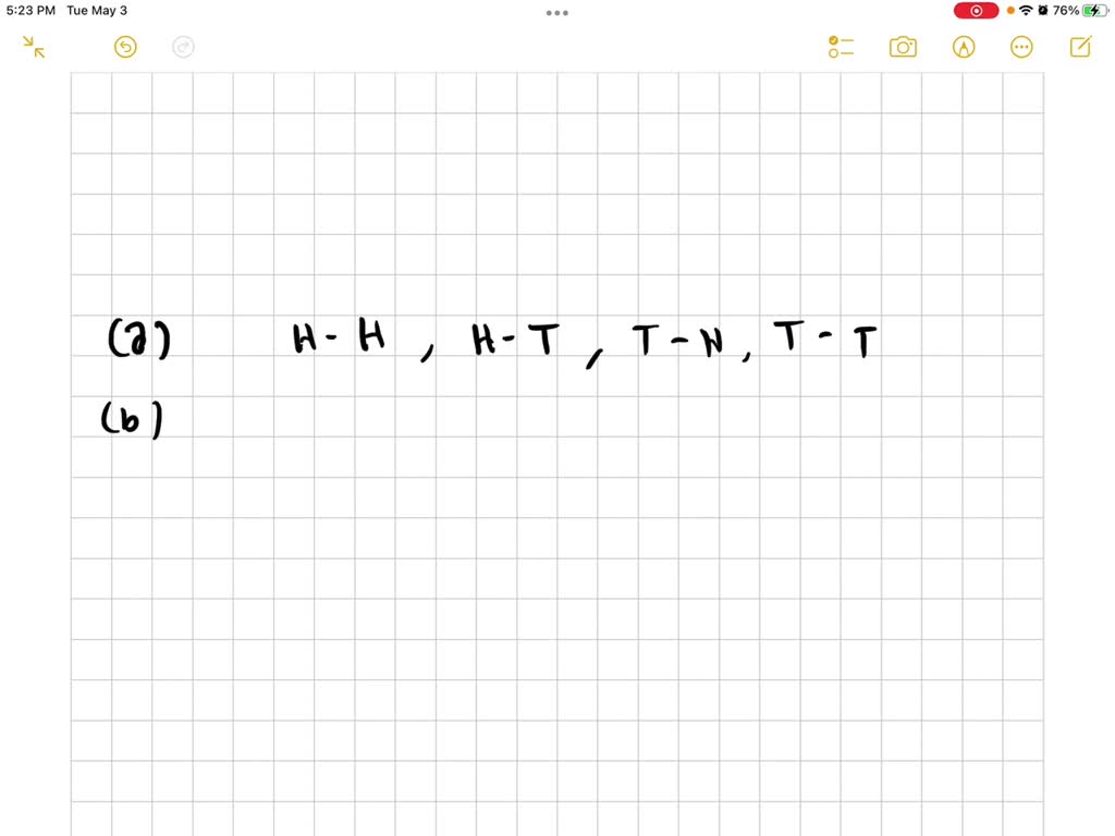 Solved An Experiment Consists Of Tossing A Coin Twice A Find The Sample Space B Find The