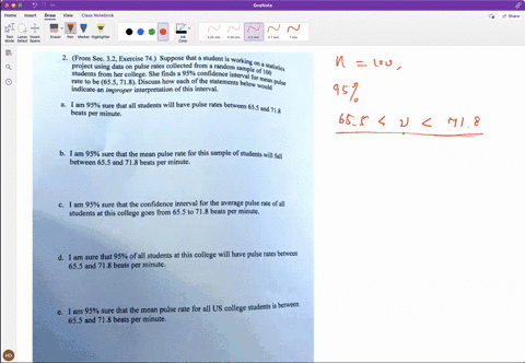 from-sec-exercise-74-suppose-that-student-is-working-using-data-on-pulse-rates-collected-from-0n-project-random-sanpl-szlistics-students-from-her-college-she-finds-95-confidence-of100-interv-63943