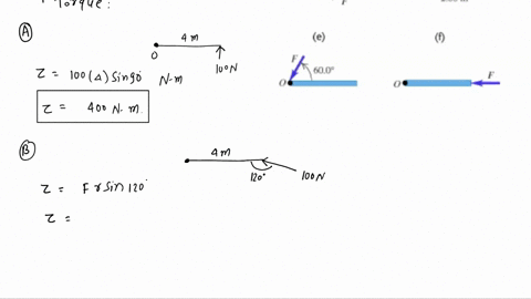 problem-7-calculate-the-torques-in-each-of-the-following-diagrams-assuming-the-length-of-the-rod-is-4-meters-and-the-applied-force-has-a-magnitude-of-100-n-in-each-case-in-all-six-casesthe-p-26164
