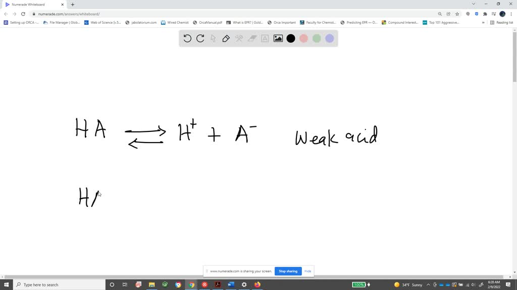 SOLVED Wikipedia defines a buffer solution as "an aqueous solution consisting of a mixture of a