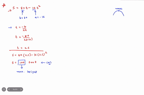 if-a-ball-is-thrown-vertically-upward-with-a-velocity-of-80ms-then-its-height-after-t-seconds-is-s80t-16t2-a-what-is-the-maximum-height-reached-by-the-ball-bwhat-is-the-velocity-of-the-ball-67275