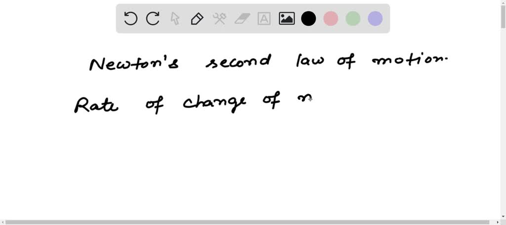 solved-what-is-the-relation-between-rate-of-change-of-momentum-of-a