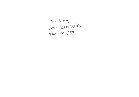 suppose-that-z-varies-jointly-with-x-and-y-find-the-constant-of-proportionality-k-if-z-280-when-y-20-and-x-14-k-using-the-k-from-above-write-the-variation-equation-in-terms-of-x-and-y-z-using-the-k-fr