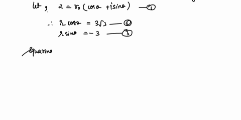1. Given =1=2+2 i. Then, i. Identify = is in polar form. [5 Marks] ii ...