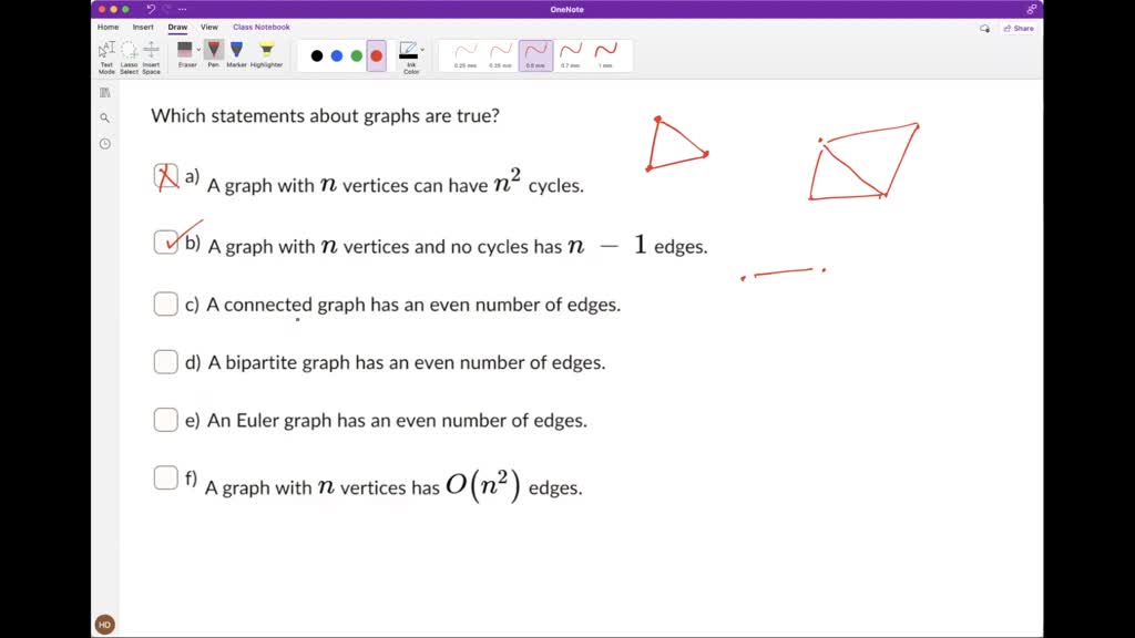 SOLVED Which of the following is true for the given graph Oa. Does not