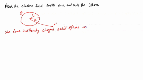 find-the-electric-field-outside-and-inside-of-uniformly-charged-solid-sphere-of-radius-r-and-total-charge-q-43795