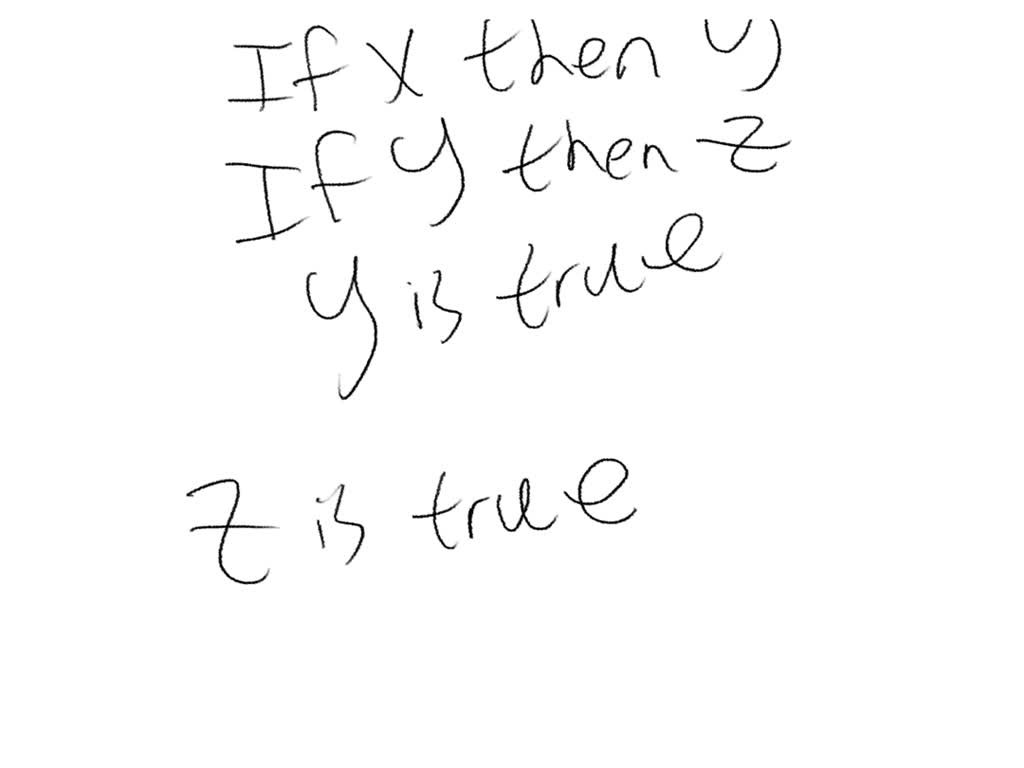 SOLVED Assume that you know "The chair is brown" = true "The table is