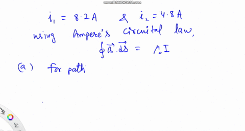the-figure-shows-two-closed-paths-wrapped-around-two-conducting-loops-carrying-currents-i-82-aandiz-48a-what-is-the-value-of-the-integral-p3-d2-for-a-path-and-b-path-2-number-units-number-un-29496