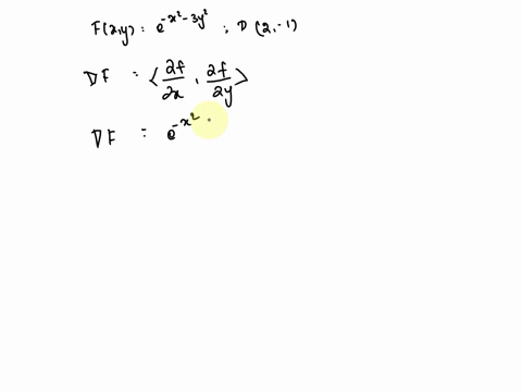 first-compute-the-gradient-of-the-following-function-then-evaluate-it-at-the-given-point-p-flxy-e-x2-3y2-p2-1-the-gradient-is-the-gradient-at-p2-_-1-is-48853