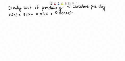 solve-the-problem_-16-a-company-estimates-that-the-dally-cost-in-dollars-of-prod-lucing-x-chocolate-bars-is-given-by-c-810-003x-00002x2-currently-he-company-produces-720-chocolate-bars-per-d-08073