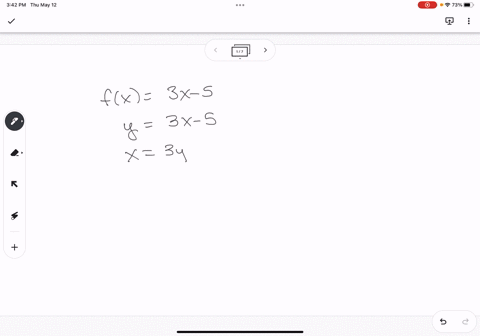 determine-f-1-if-fx-3x-5-42496