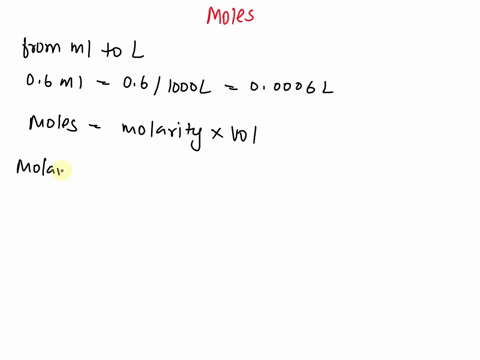 find-the-no-of-moles-of-06sml-feno33-solution-wolar-conceutration-of-fcno33-is-40x-10moll-26xlo-s-mol-2-6-xl0-4-mol-026x-0-smol-86275