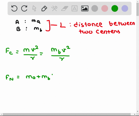 two-balls-a-and-bwith-masses-ma-and-mb-are-connected-by-a-taut-massless-string-and-are-moving-along-horizontal-frictionless-plane-the-distance-between-the-centers-of-the-two-balls-is-l-at-a-38515