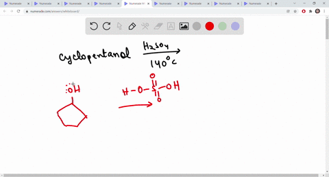 draw-the-structure-of-the-products-that-would-be-formed-when-cyclopentanol-reacts-with-sulfuric-acid-at-140c-edit-21631