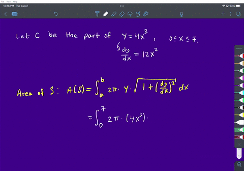 10-points-find-the-area-of-the-surface-obtained-by-rotating-the-curve-y-4r3-from-0-to-x-about-the-x-axis-the-area-is-square-units_-78846