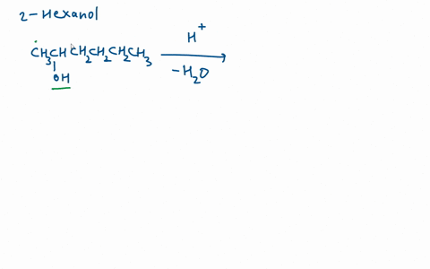 draw-the-structures-and-write-the-iupac-names-of-the-two-alkenes-that-are-formed-when-2-hexanol-undergoes-a-elimination-reaction-in-the-presence-of-an-acid-catalyst-67873