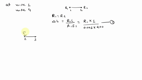 consider-the-following-showing-the-three-bar-assembly-nodes-1-and-4-are-fixed-at-node-2-a-horizontal-force-of-50-kn-is-exerted-the-modulus-of-elasticity-of-elements-1-and-2-is-200-gpa-and-th-01714