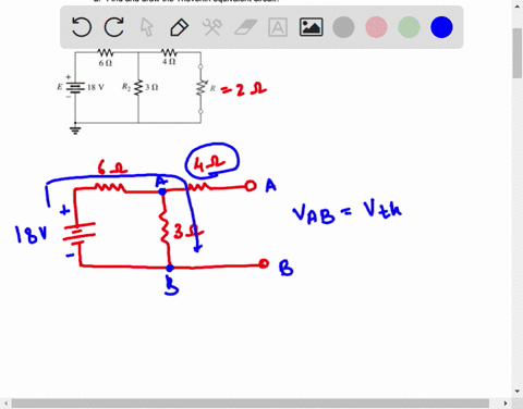 find-the-thevenin-equivalent-circuit-for-the-network-external-to-the-resistor-r-find-and-draw-the-thevenin-equivalent-circuit-find-the-current-through-r-when-r-22-10-pts-i8-v-830-89582