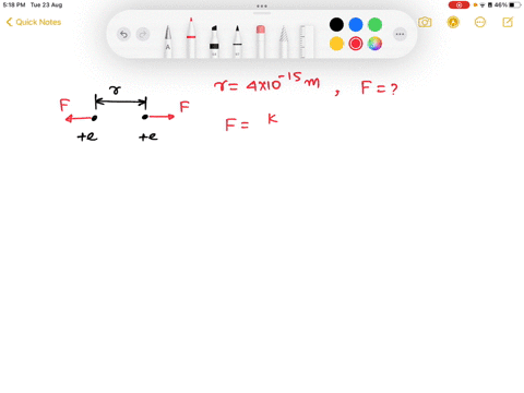 what-is-the-repulsive-electrical-force-between-two-protons-4-x-10-15-m-apart-from-each-other-in-an-atomic-nucleus-the-charge-of-an-proton-16-x-10-19-c-90378