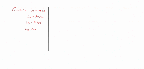the-forks-a-and-b-produce-4-beatss-when-sounded-together-fork-a-is-in-unison-with-30-cm-length-of-a-sonometer-wire-and-fork-b-is-in-unison-with-25-cm-length-of-the-same-wire-under-the-same-tension-cal
