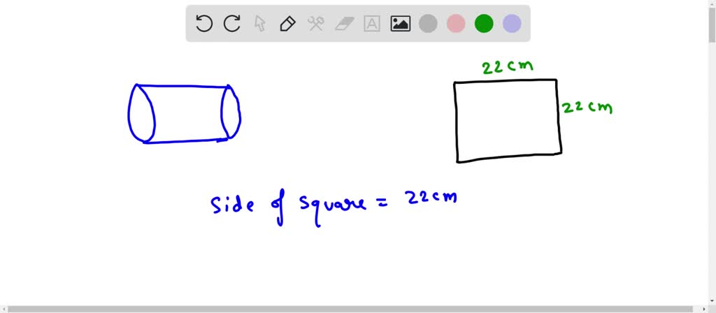 solved-a-rectangular-paper-of-width-7cm-is-follded-along-it-s-width