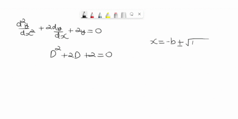 question-use-the-method-of-the-characteristic-equation-to-prove-that-the-general-solution-to-the-following-differential-equation-dv-2dy-zy-0-dx-dx-is-y-e-c-cosx-d-sinx-where-and-d-are-consta-36576