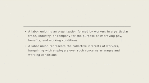 what-is-a-labor-union-45512