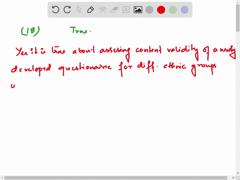 18-assessing-content-validity-of-a-newly-developed-questionnaire-for-different-ethnic-groups-is-one-of-the-feasible-approaches-to-reduce-measurement-bias-true-or-false-19-predictor-significa-23767