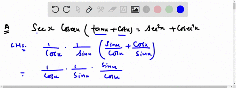 which-of-the-following-is-not-an-identity-choose-which-of-the-following-is-not-an-identity-a-secx-cscxtanx-cotx-secx-cscx-0-b-2sinlx-sinx-1-0-c-cos-sinlx-0-d-2coslx-1-1-2sin-x-07786