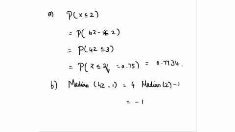question-2-let-and-be-the-pdf-and-cdf-respectively-of-the-standard-normal-variable-z-let-x-42-1-a-find-px-22-10-marks-b-find-the-median-of-xe-10-marks-c-given-that-z-is-standard-normal-there-71896