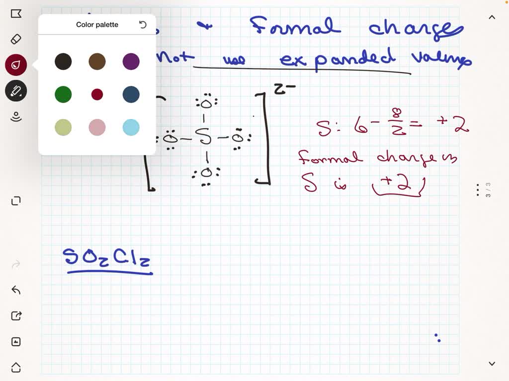 So4 2 Lewis Structure With Formal Charges