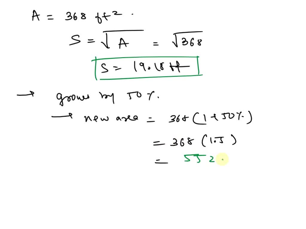 SOLVED 1 5 PS 21 Challenge Yossi Used To Have A Square Garage With 