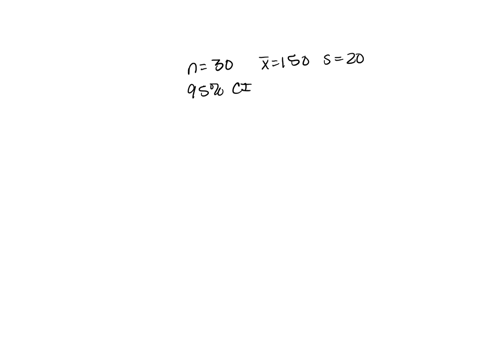 the-average-weight-of-a-certain-type-of-fruit-in-a-sample-of-30-fruits-is-150-grams-with-a-standard-deviation-of-20-grams-calculate-the-95-confidence-interval-for-the-average-weight-of-this-type-of-fr