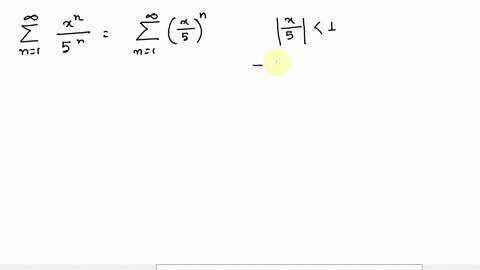 consider-the-following-series-sum_n1infinity-xn5n-a-find-the-values-of-x-for-which-the-series-converges-enter-the-smaller-number-first-________-b-find-the-sum-of-the-series-for-those-values-84967