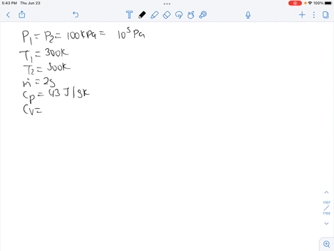 q2-calculate-the-heat-q-and-the-work-w-in-joules-which-the-system-exchanges-with-the-return-process-in-which-the-pressure-is-constant-at-100-kpa-the-initial-temperature-is-300-k-and-a-final-81633