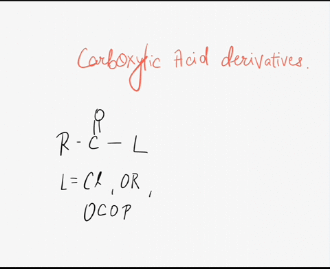 what-is-the-characteristic-reaction-of-carboxylic-acid-derivatives-multiple-choice-electrophilic-addition-nucleophilic-elimination-nucleophilic-acyl-substitution-oxidation-57047