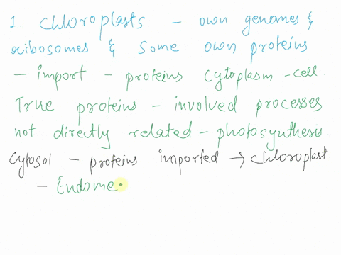 question-17-how-do-proteins-get-sent-to-the-chloroplast-they-dont-chloroplasts-have-their-own-genomes-and-ribosomes-50-they-produce-all-their-own-proteins-endomembrane-trafficking-cytoplasmi-49565