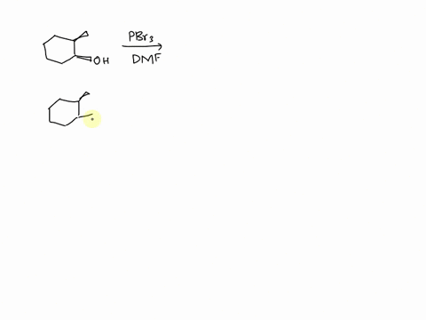 draw-the-products-of-the-two-step-reaction-sequence-shown-belowuse-wedge-and-dash-bonds-to-indicate-stereochemistry-where-appropriateignore-inorganic-byproducts-oh-pbr3-dmf-46474