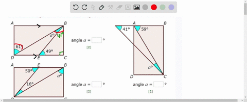 abcd-is-a-rectangle-work-out-the-angle-labelled-a-in-each-diagram-22635